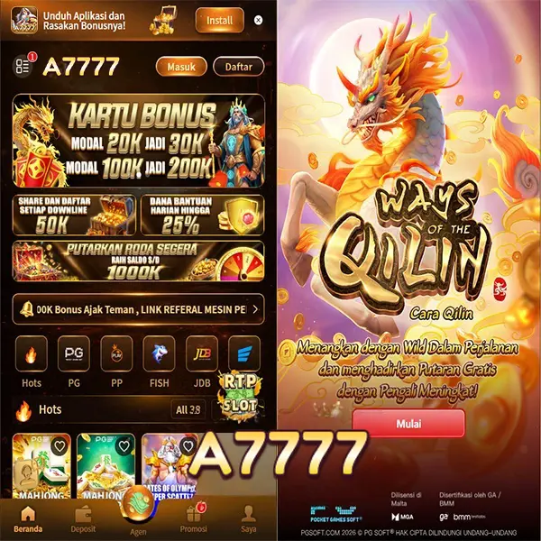 a7777 Masuk